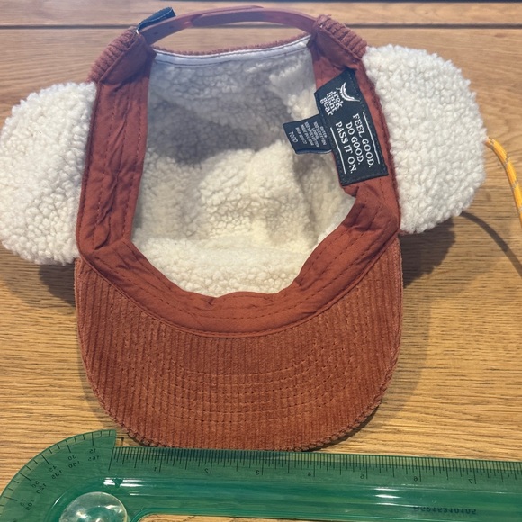 Brown Corduroy Kids Hat - Picture 6 of 6